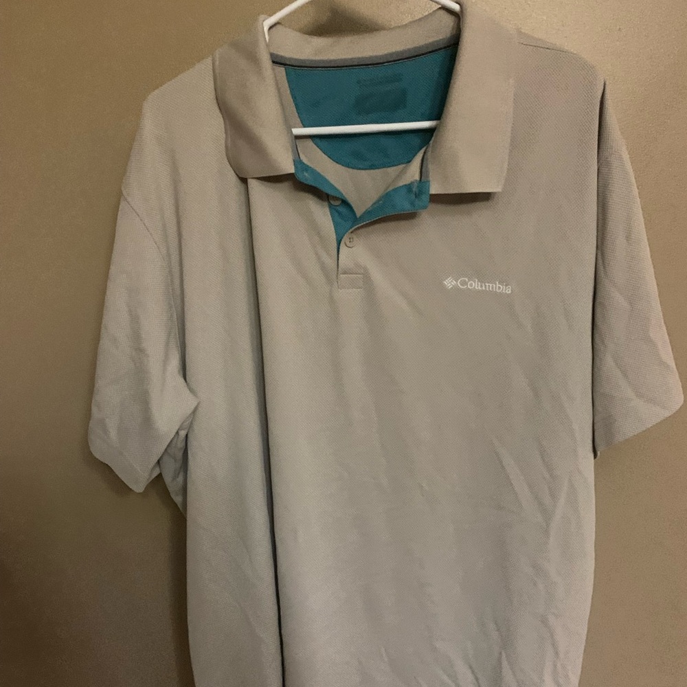 Mens Columbia polo